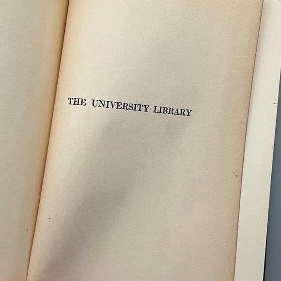 The University Library Hardback Vol. XXV Copyright 1930 John Huston Finley LLD - Picture 6 of 10